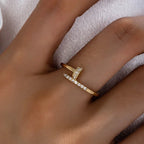 Pavé Nail Ring