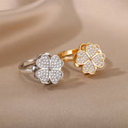 Diamond Clover Ring