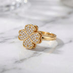 Diamond Clover Ring